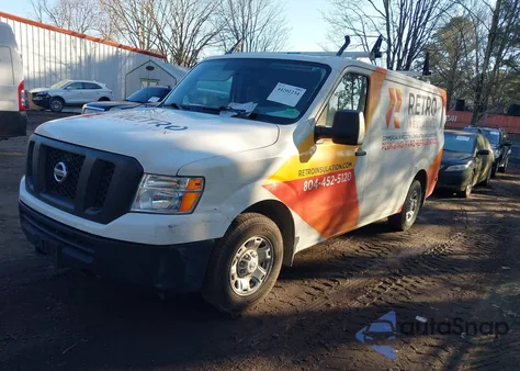 2021 Nissan Nv Cargo Nv2500 Hd Sv Standard Roof V6 z USA, uszkodzony, nr VIN 1N6BF0KY0MN809823